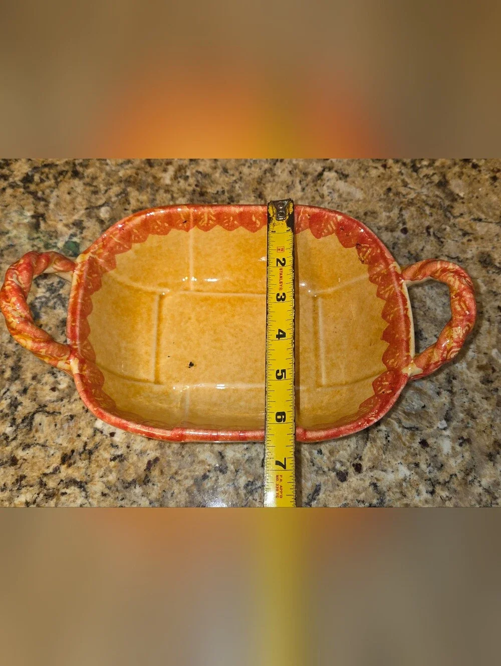 VTG EUC Italica Ars Hand Painted Italian Pottery Bowl Tuscan Landscape
